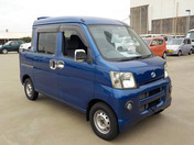 It is a picture of the blue daihatsu hijet deck van in 2005,First Photo Stock No.Y039906