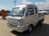 It is a picture of the silver suzuki carry jumbo in 2021,Sub Photo 1 Stock No.Y039981