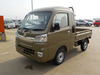 It is a picture of the  khaki  daihatsu hijet jumbo in 2021,Sub Photo 1 Stock No.Y040053