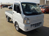 It is a picture of the white suzuki carry truck in 2019,Sub Photo 0 Stock No.Y040424
