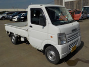 It is a picture of the white suzuki carry truck in 2008,First Photo Stock No.Y040504