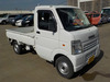 It is a picture of the white suzuki carry truck in 2008,Sub Photo 0 Stock No.Y040504