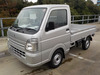 It is a picture of the silver suzuki carry truck in 2019,Sub Photo 1 Stock No.Y040980