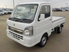 It is a picture of the white suzuki carry truck in 2021,Sub Photo 1 Stock No.Y041077