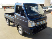It is a picture of the blue suzuki carry truck in 2021,First Photo Stock No.Y041151