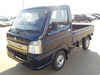 It is a picture of the blue suzuki carry truck in 2021,Sub Photo 1 Stock No.Y041151