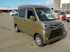 It is a picture of the khaki daihatsu hijet deck van in 2021,Sub Photo 0 Stock No.Y041153