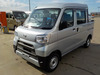 It is a picture of the silver daihatsu hijet deck van in 2021,Sub Photo 1 Stock No.Y041159