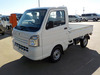 It is a picture of the white suzuki carry truck in 2021,Sub Photo 1 Stock No.Y041215