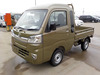 It is a picture of the  khaki  daihatsu hijet jumbo in 2021,Sub Photo 1 Stock No.Y041410