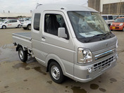 It is a picture of the silver suzuki carry jumbo in 2021,First Photo Stock No.Y041439