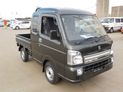 It is a picture of the khaki suzuki carry jumbo in 2021,First Photo Stock No.Y041734