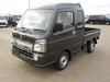It is a picture of the khaki suzuki carry jumbo in 2021,Sub Photo 1 Stock No.Y041734