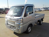 It is a picture of the silver daihatsu hijet truck in 2021,Sub Photo 1 Stock No.Y042148