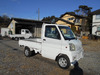It is a picture of the white mitsubishi minicab truck in 2000,Sub Photo 0 Stock No.Y042272