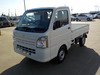 It is a picture of the white suzuki carry truck in 2021,Sub Photo 1 Stock No.Y042610