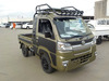 It is a picture of the  khaki  daihatsu hijet jumbo in 2021,Sub Photo 0 Stock No.Y042716