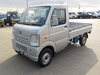 It is a picture of the silver suzuki carry truck in 2006,Sub Photo 1 Stock No.Y042718