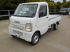 It is a picture of the white suzuki carry truck in 2008,Sub Photo 1 Stock No.Y042719