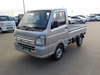 It is a picture of the silver suzuki carry truck in 2022,Sub Photo 1 Stock No.Y042782