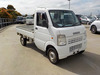 It is a picture of the white suzuki carry truck in 2009,Sub Photo 0 Stock No.Y042817