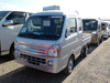 It is a picture of the silver suzuki carry jumbo in 2021,Sub Photo 1 Stock No.Y042819
