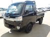 It is a picture of the black daihatsu hijet jumbo in 2020,Sub Photo 1 Stock No.Y042882