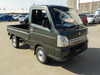 It is a picture of the khaki suzuki carry truck in 2022,Sub Photo 0 Stock No.Y043038