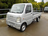 It is a picture of the silver suzuki carry truck in 2004,Sub Photo 1 Stock No.Y042906