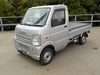 It is a picture of the silver suzuki carry truck in 2003,Sub Photo 1 Stock No.Y042971