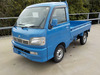 It is a picture of the blue daihatsu hijet truck in 2003,Sub Photo 1 Stock No.Y043002