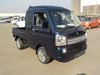 It is a picture of the navy suzuki carry jumbo in 2018,Sub Photo 0 Stock No.Y043209