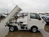 It is a picture of the white daihatsu hijet dump in 2022,Sub Photo 0 Stock No.Y043523