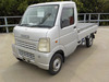 It is a picture of the silver suzuki carry truck in 2004,Sub Photo 1 Stock No.Y043661