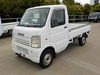 It is a picture of the white suzuki carry truck in 2008,Sub Photo 1 Stock No.Y043795