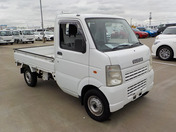 It is a picture of the white suzuki carry truck in 2008,First Photo Stock No.Y043795