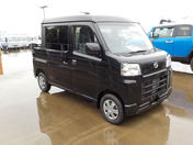 It is a picture of the black daihatsu hijet deck van in 2022,First Photo Stock No.Y044220