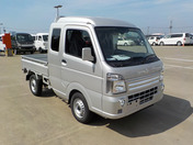 It is a picture of the silver suzuki carry jumbo in 2022,First Photo Stock No.Y044314