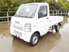 It is a picture of the white suzuki carry truck in 2008,Sub Photo 1 Stock No.Y044689