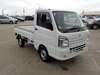 It is a picture of the white suzuki carry truck in 2020,Sub Photo 0 Stock No.Y045003