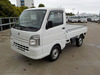 It is a picture of the white suzuki carry truck in 2020,Sub Photo 1 Stock No.Y045003