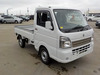 It is a picture of the white suzuki carry truck in 2021,Sub Photo 0 Stock No.Y045038
