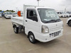It is a picture of the white suzuki carry in 2014,Sub Photo 1 Stock No.Y045151