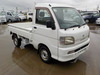 It is a picture of the white daihatsu hijet truck in 2000,Sub Photo 0 Stock No.Y045353