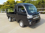 It is a picture of the black daihatsu hijet jumbo in 2022,First Photo Stock No.Y045462