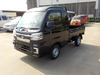 It is a picture of the black daihatsu hijet jumbo in 2022,Sub Photo 1 Stock No.Y045462
