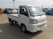 It is a picture of the white daihatsu hijet truck in 2007,First Photo Stock No.Y045466