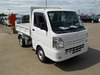 It is a picture of the white suzuki carry in 2017,Sub Photo 1 Stock No.Y045627