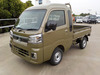 It is a picture of the  khaki  daihatsu hijet jumbo in 2022,Sub Photo 1 Stock No.Y045651