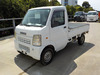 It is a picture of the white suzuki carry truck in 2006,Sub Photo 1 Stock No.Y045973